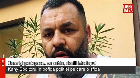 Cum își Pedepsea, Cu Sabia, Rivalii Interlopul Kany Spoitoru.